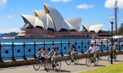 Kinh nghiệm quý giá khi du lịch bằng xe đạp ở  Úc